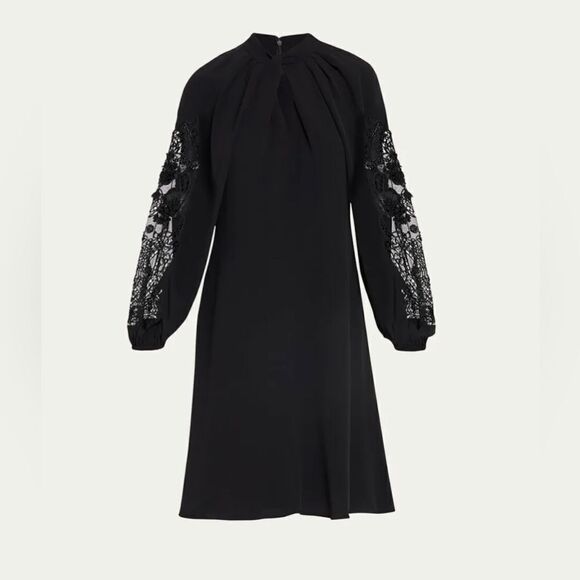 Kobi Halperin Annalise Cutout Lace-Inset Shift Dress size M - Picture 2 of 11